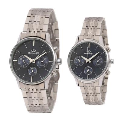 ست ساعت مچی عقربه ای زنانه و مردانه الگانس مدل ae512gl