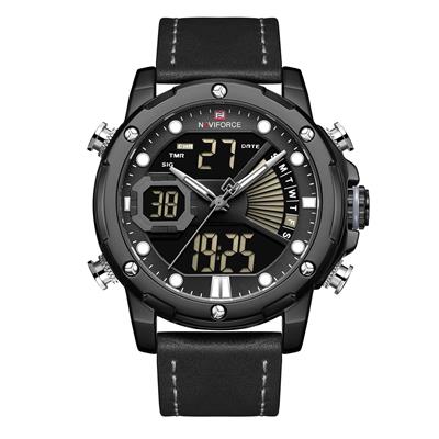 ساعت مچی عقربهای مردانه نیوی فورس مدل nf9172m b gy b