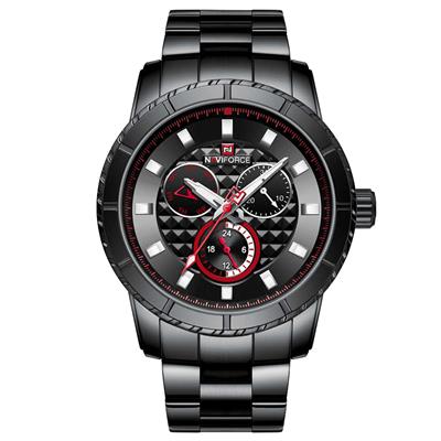 ساعت مچی عقربهای مردانه نیوی فورس کد nf9145m b b r