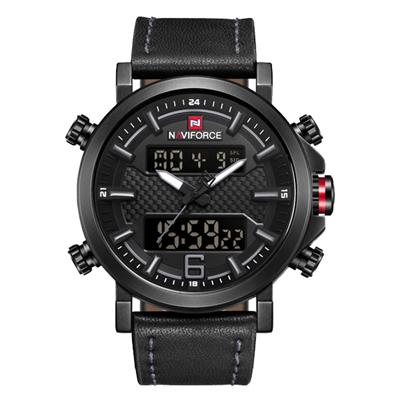 ساعت مچی عقربهای مردانه نیوی فورس مدل nf9135m b gy b