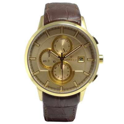 ساعت مچی عقربه ای مردانه ویولت مدل s0323g 2leather