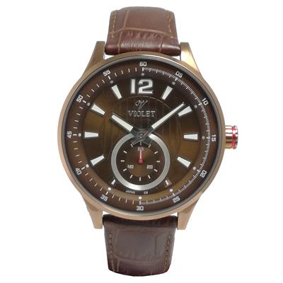 ساعت مچی عقربه ای مردانه ویولت مدل 12375gbr 2leather