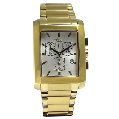 ساعت مچی عقربه ای مردانه ویولت مدل 0160g 2metal