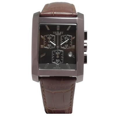 ساعت مچی عقربه ای مردانه ویولت مدل 0160g 2leather