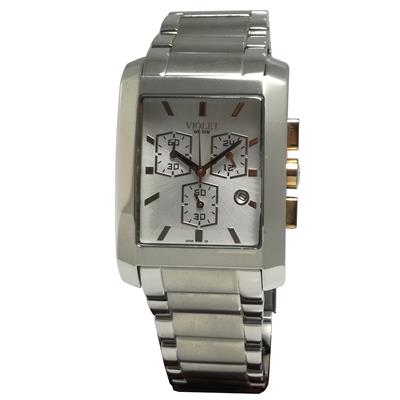 ساعت مچی عقربه ای مردانه ویولت مدل 0160g 1metal