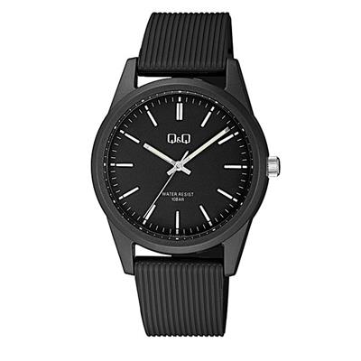 ساعت مچی عقربه ای کیو اند کیو مدل vs12j004y به همراه دستمال مخصوص برند کلین واچ