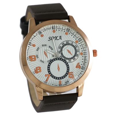 ساعت مچی عقربهای مردانه سوکا مدل mw486