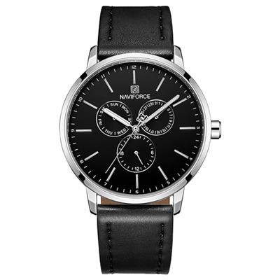 ساعت مچی عقربه ای مردانه نیوی فورس کد nf3001m sb