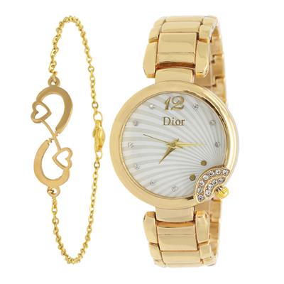 ساعت مچی عقربه ای زنانه دیور مدل dr11913