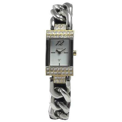 ساعت مچی عقربه ای زنانه ویولت مدل 0146l 2metal