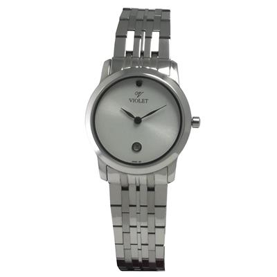 ساعت مچی عقربه ای زنانه ویولت مدل 0415l 1metal