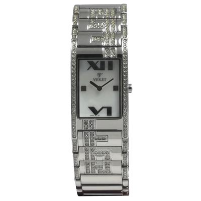 ساعت مچی عقربه ای زنانه ویولت مدل 0117l 1metal