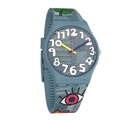 ساعت مچی عقربه ای بچگانه سواچ مدل gs155