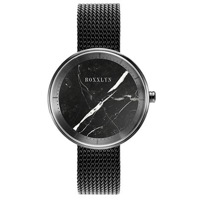 ساعت مچی عقربه ای راکسلین مدل nero marquina