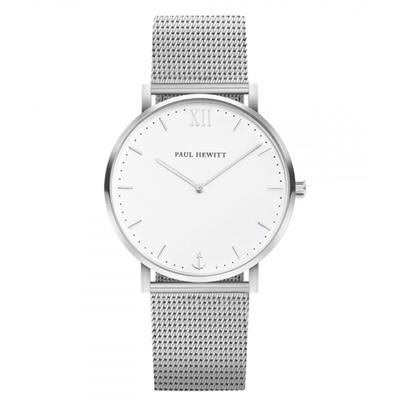 ساعت مچی عقربه ای پاول هویت مدل sailor line silver mesh