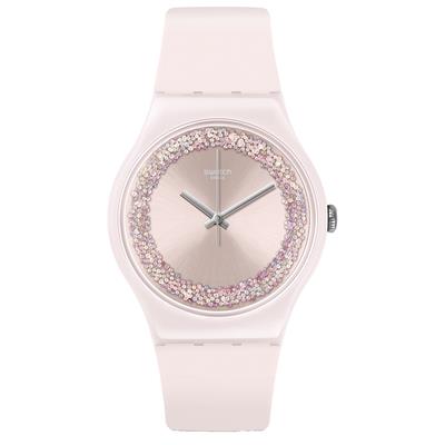 ساعت مچی عقربه ای زنانه سواچ مدل suop110