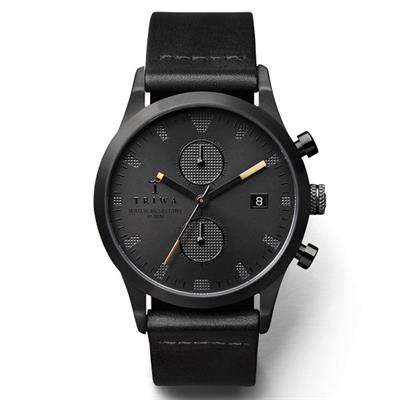 ساعت مچی عقربه ای تریوا مدل sort of black chrono