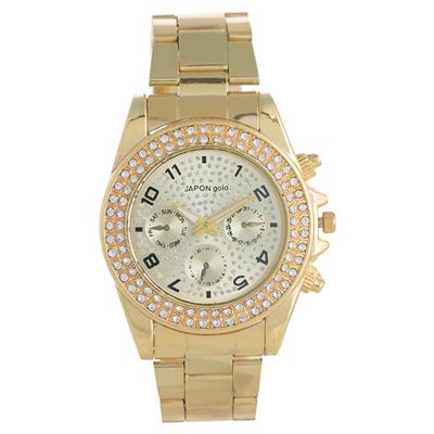 ساعت مچی عقربه ای زنانه ژاپن گلد مدل r100 g