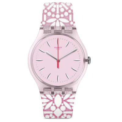 ساعت مچی عقربه ای زنانه سواچ مدل suop109