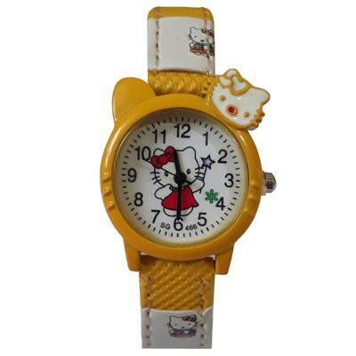 ساعت مچی عقربه ای بچگانه مدل کیتی کد 905