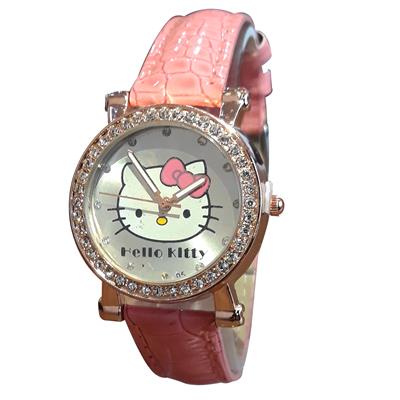 ساعت مچی كيتي عقربه ای بچه گانه مدل1 11227