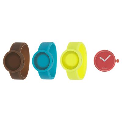 ساعت مچی عقربه ای زنانه اوکلاک مدل tone on tone arancione