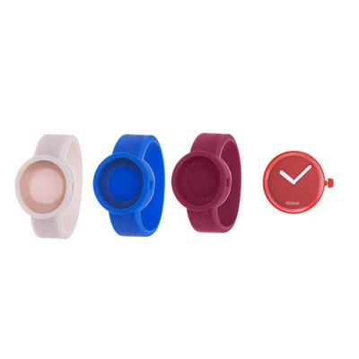 ساعت مچی عقربه ای زنانه اوکلاک مدل tone on tone rose