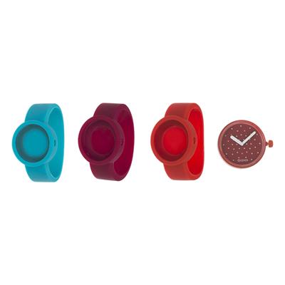 ساعت مچی عقربه ای زنانه اوکلاک مدل crystal rubino