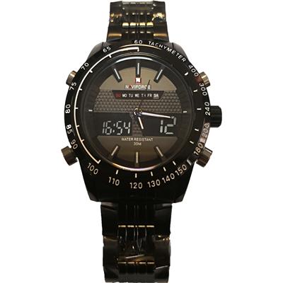 ساعت مچی عقربه ای مردانه نیوی فورس مدلnf9024bbo