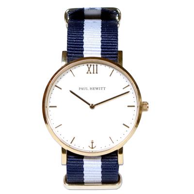 ساعت مچی عقربهای پاول هویت مدل sailor line gold perlon