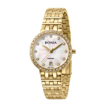 ساعت مچی عقربه ای زنانه بونیا کد bnb10392 2257s