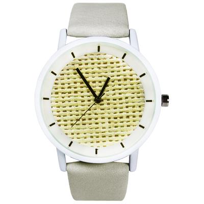 ساعت مچی عقربه ای مدل حصیری