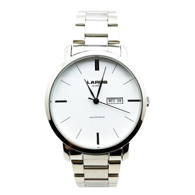 ساعت مچی عقربه ای مردانه لاروس مدل lm a131 white