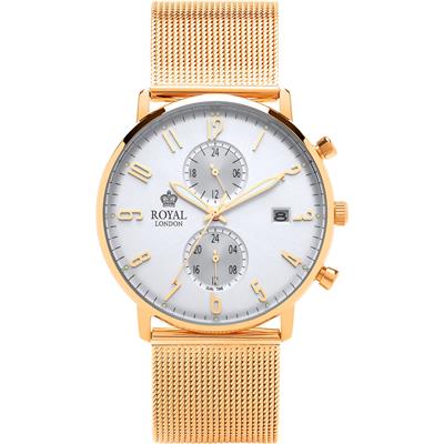 ساعت مچی عقربه ای مردانه رویال لندن مدل rl 41352 12