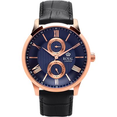 ساعت مچی عقربه ای مردانه رویال لندن مدل rl 41347 05