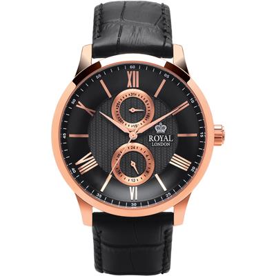 ساعت مچی عقربه ای مردانه رویال لندن مدل rl 41347 04
