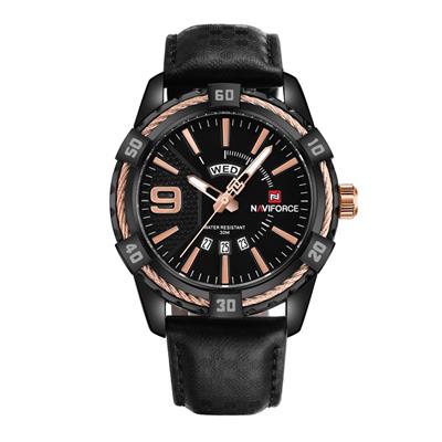ساعت مچی عقربه ای مردانه نیوی فورس مدل nf9117mbbgg