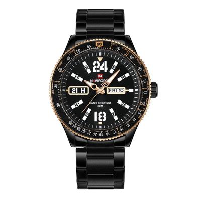 ساعت مچی عقربه ای مردانه نیوی فورس مدل nf9102mbgw