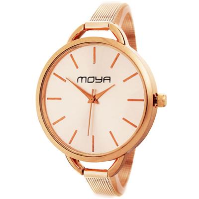 ساعت مچی عقربه ای زنانه مویا مدل golden