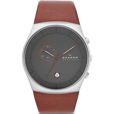 ساعت مچی عقربه ای مردانه اسکاژن دانمارک مدل skw6085