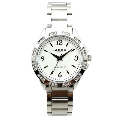 ساعت مچی عقربه ای زنانه لاروس مدل lw a126 silver