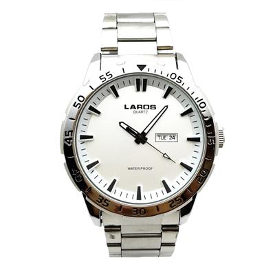 ساعت مچی عقربه ای مردانه لاروس مدل lm a122 white