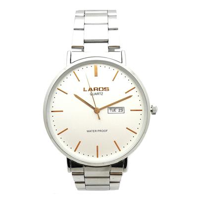 ساعت مچی عقربه ای مردانه لاروس مدل lm a119 rose