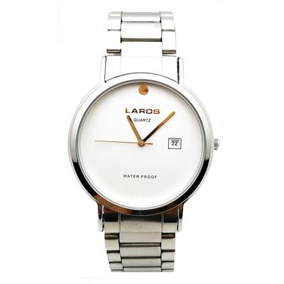 ساعت مچی عقربه ای مردانه لاروس مدل lm a115 rose