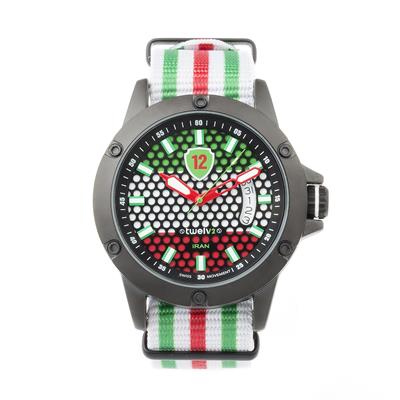 ساعت مچی عقربه ای توولو 2 طرح پرچم ایران