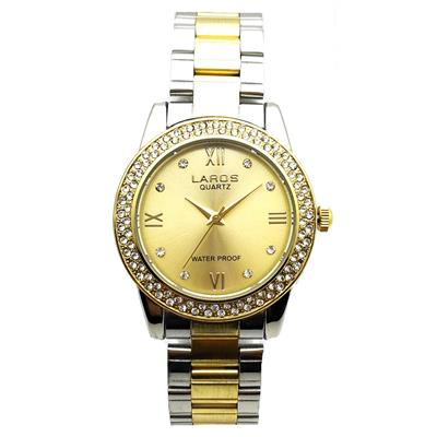 ساعت مچی عقربه ای زنانه لاروس مدل lw a111 gold