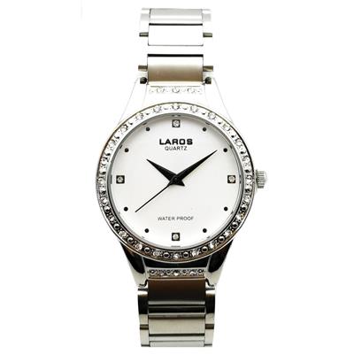 ساعت مچی عقربه ای زنانه لاروس مدل lw a113 silver