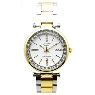 ساعت مچی عقربه ای زنانه لاروس مدل lw a110 gold