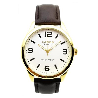 ساعت مچی عقربه ای مردانه لاروس مدل lm a105 gold