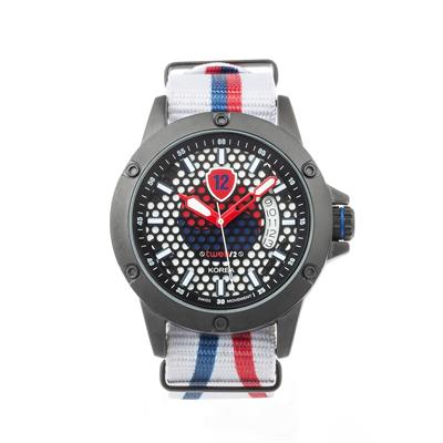 ساعت مچی عقربه ای توولو طرح پرچم کره جنوبی 2